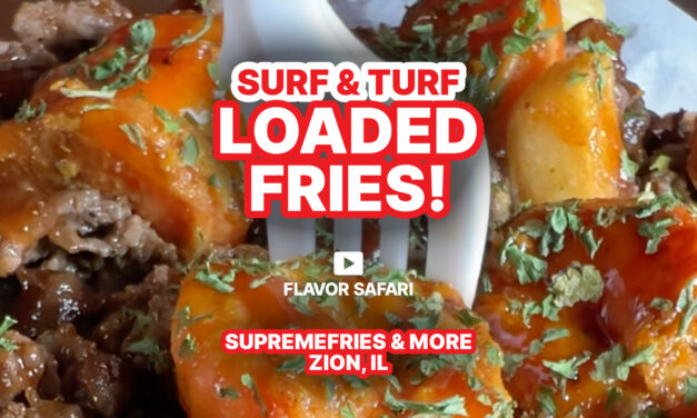 Surf & Turf Loaded Fries at Supremefries and More, Zion IL